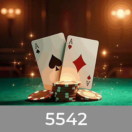 5542: Slots com Jackpot, Jogos de Mesa e Live Dealer