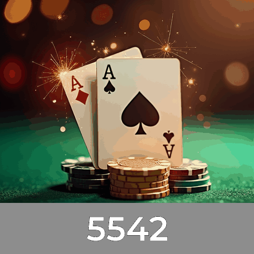 5542: Slots com Jackpot, Jogos de Mesa e Live Dealer